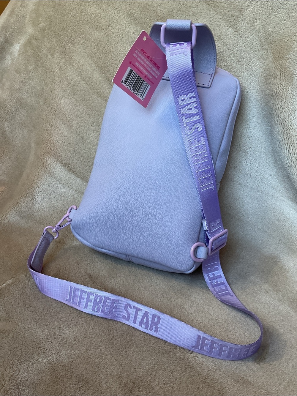 Jeffree Star Lavender Lilac Crossbody Sling Bag - Picture 4 of 6